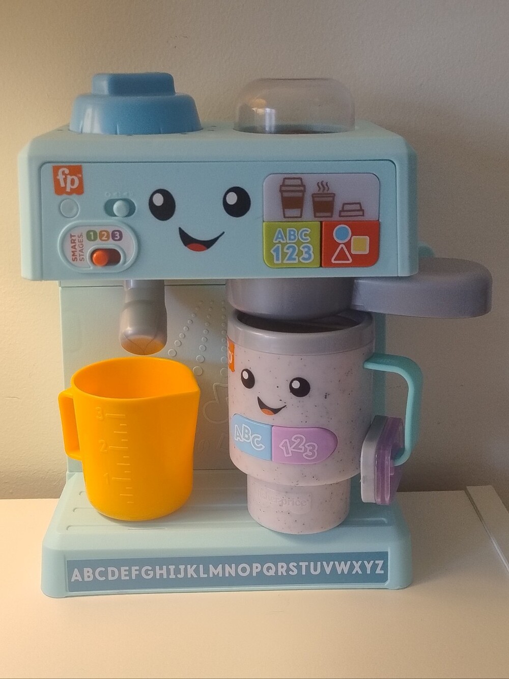 Fisher-Price Laugh & Learn Coffee Maker And Coffee Mug Pretend Play Toys